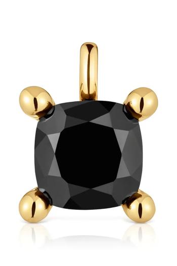 Strieborný pozlátený prívesok Tous Color Black 1004234900