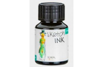 Rohrer & Klingner Sketchink Klara atrament do plniacich pier 50 ml zelený