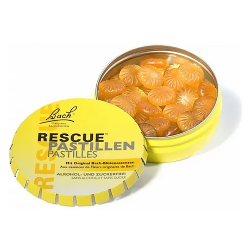 RESCUE® Bachove kvetové esencie krízové pastilky pomaranč 50 g