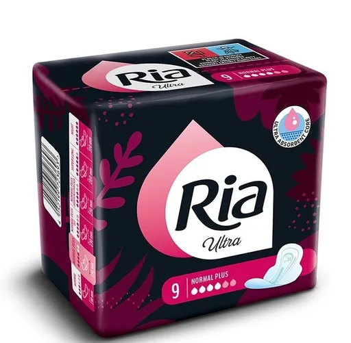 Ria Ultra Silk Normal Plus hygienické vložky 10 ks