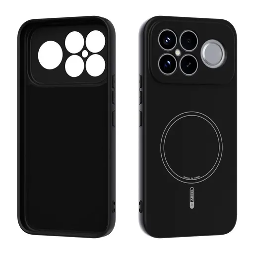 ABEEL SILICONE MAGSAFE Ochranný kryt pre POCO F8 Ultra čierny