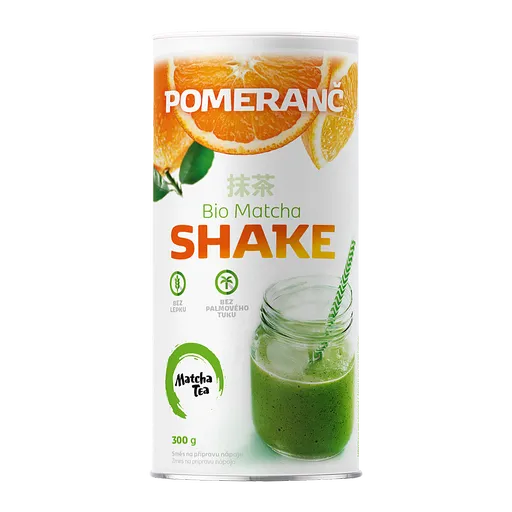 MATCHA TEA Shake pomaranč 300 g