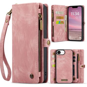 WALLET Ochranný kryt s peňaženkou 2v1 pre Apple iPhone 16e ružový