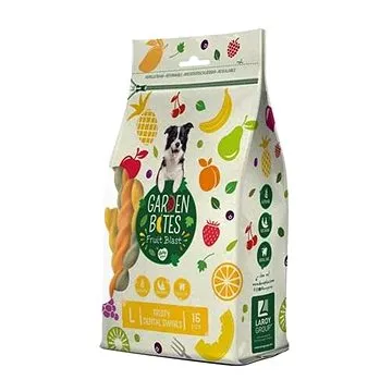 DUVO+ Garden bites ovocné dentálne tyčinky L 16 cm 15 ks 270 g (5414365365363)