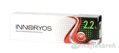 INNORYOS 2,2% roztok hyaluronátu sodného a niacínamidu 2 ml