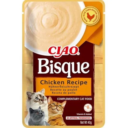 Inaba CIAO Bisque Cat kura kapsička pre mačky 40g