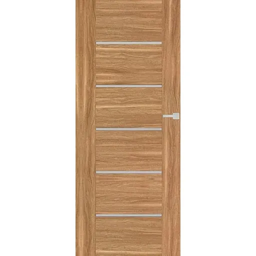 Interiérové dvere Naturel Aura ľavé 60 cm orech karamelový AURAOK60L