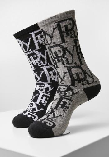 Cayler & Sons Prayor Socks 2-Pack black+heathergrey - 47–50