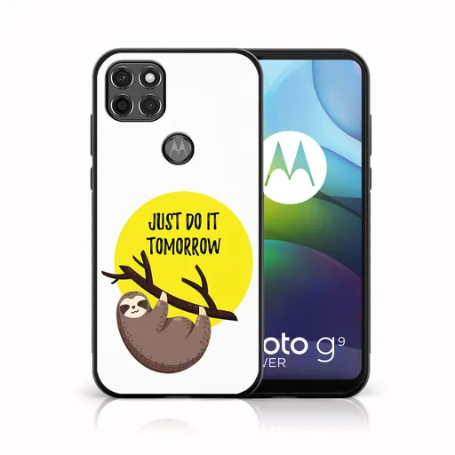 MY ART Silikónový kryt Motorola Moto G9 Power SLOTH (188)