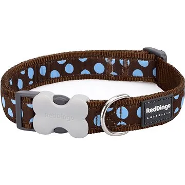 Red Dingo Blue Spots on Brown 15 mm × 24 – 37 cm (9330725050884)