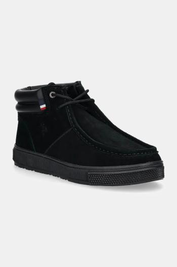 Topánky U.S. Polo Assn. BAYARD pánske, čierna farba, BAYARD003M/DSY2