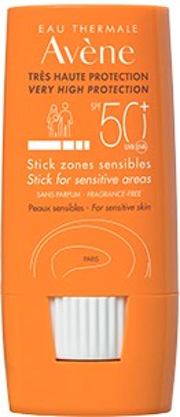 Avène Ochranná tyčinka na citlivé miesta SPF 50+ Sun (Stick for Sensitive Areas) 8 g