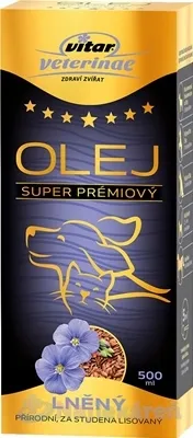 VITAR Veterinae ĽANOVÝ OLEJ 500 ml