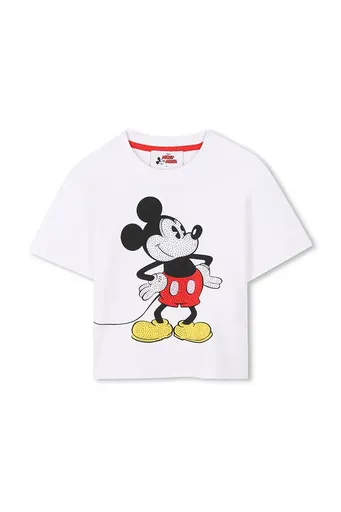 Detské bavlnené tričko Marc Jacobs