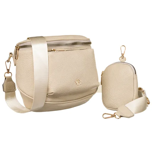 Elegantná dámska kabelka cez rameno s prídavnou kabelkou - Rovicky