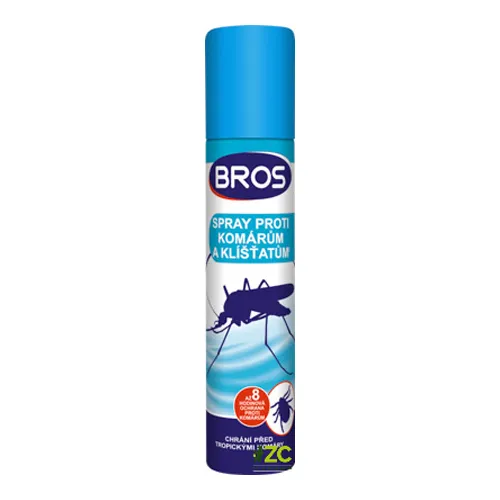 Bros spray proti komárom a kliešťom 90 ml