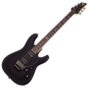 Schecter C-1 FR SGR Midnight Satin Black Elektrická gitara