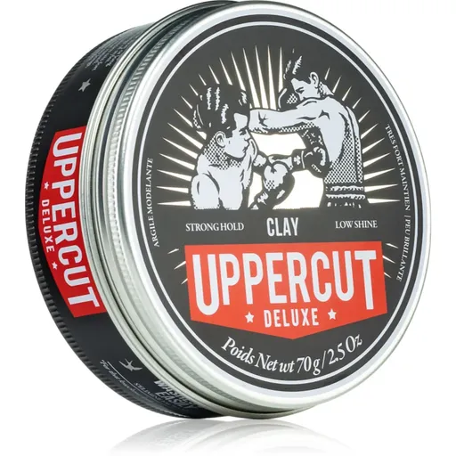 Uppercut Deluxe Clay stylingová hlina s extra silnou fixáciou pre mužov 70 g