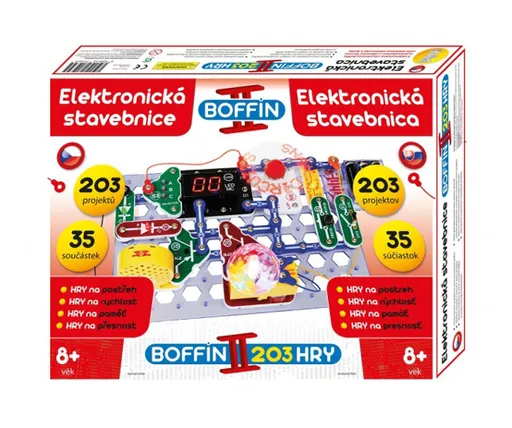 Elektronická stavebnica BOFFIN II 203 HRY