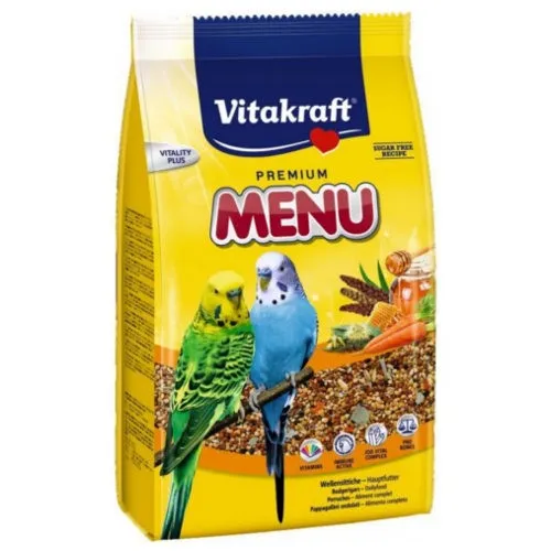 Krmivo Vitakraft Vital Menu andulka 1kg