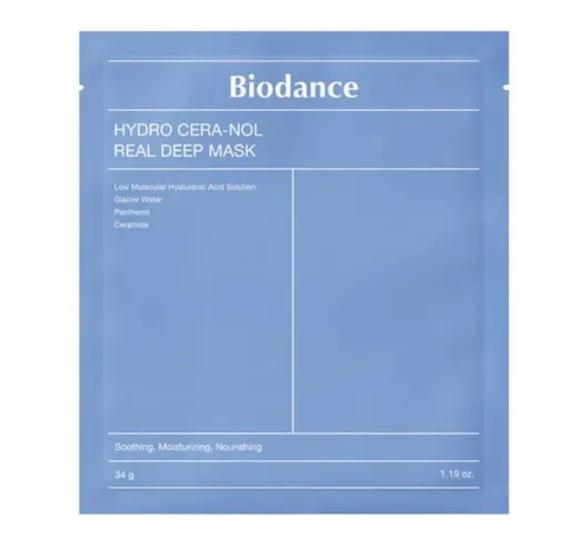 BIODANCE Hydro Cera-Nol Real Deep nočná hydratačná maska 34g