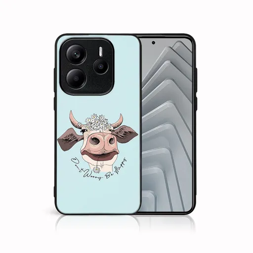 MY ART Ochranný kryt pre Xiaomi Redmi Note 14S HAPPY COW (181)