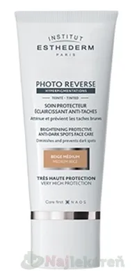 Esthederm Photo Reverse tónovací medium beige krém pre pleť s pigmentovým škvrnami 50 ml