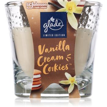 GLADE Vanilla Cream Cookies vonná sviečka 112 g