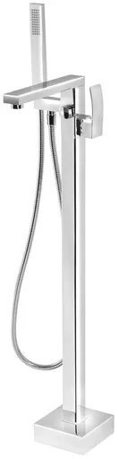 SAPHO - GINKO vaňová batéria s pripojením do podlahy, chróm 1101-24