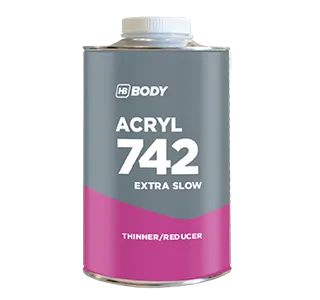 HB BODY 742 - Akrylátové riedidlo extra pomalé 1 L