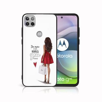 MY ART Ochranný obal Motorola Moto G 5G RED DRESS (137)