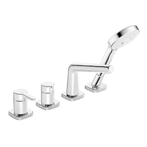 Vaňová batéria Hansa DESIGNO so sprchovacím setom chróm 53122083