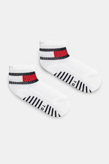 Detské ponožky Tommy Hilfiger 2-pak biela farba
