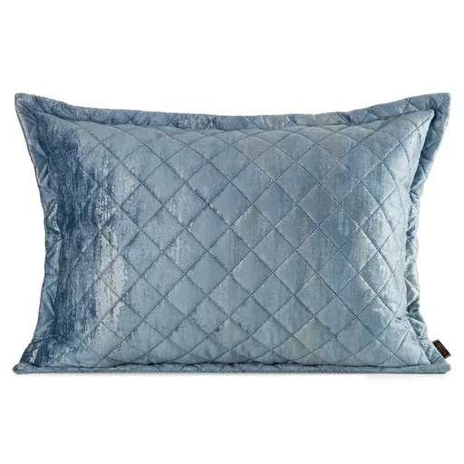 ArtFir Obliečka na vankúš BLINK 43 | modrá/strieborná 50 x 70 cm