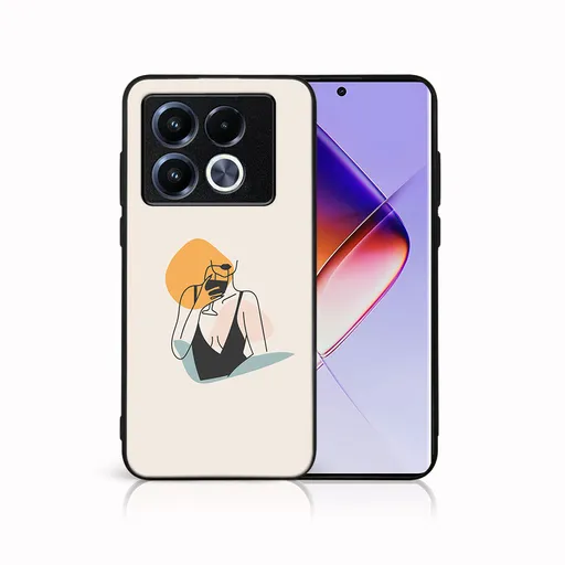 MY ART Ochranný kryt pre Infinix Note 40 Pro / 40 Pro+ 5G WOMAN (197)