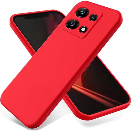 RUBBER Ochranný kryt pre Infinix Note 30 Pro červený