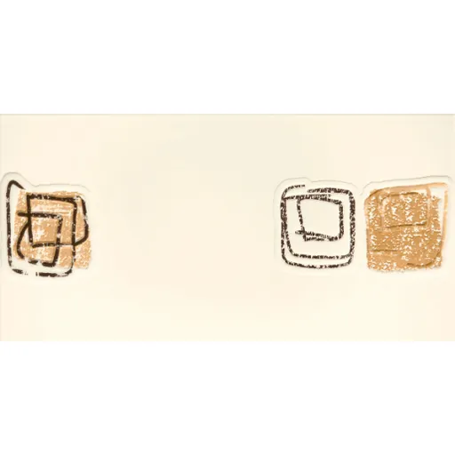 Dekor Rako Concept svetlo béžová Monopoli 20x40 cm mat WITMB021.1