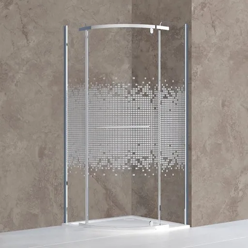 Roth Project sprchový kút štvrťkruh 90x90 cm N0799