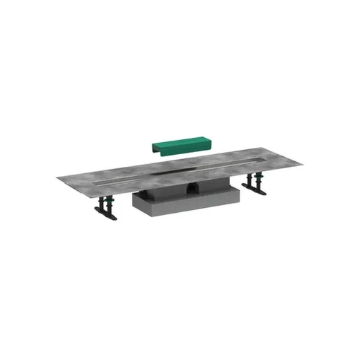 Hansgrohe uBox Universal úplná sada pre plochú inštaláciu 80 cm nerez 56018180