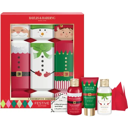 Baylis & Harding Festive Edition Decorative Crackers darčeková sada