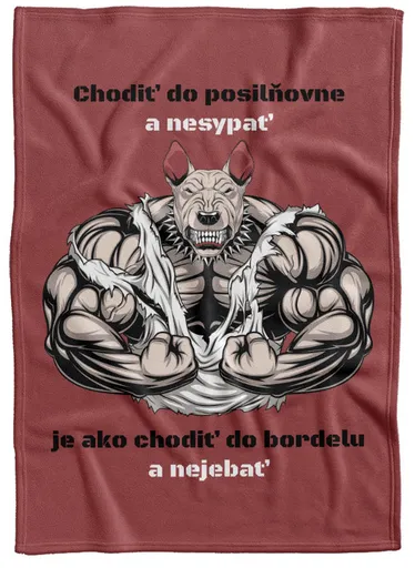 Deka Chodiť do posilňovne (Podšitie baránkom: NE)