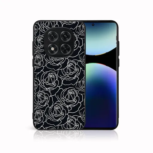 MY ART Ochranný kryt pre Xiaomi Redmi Note 14 Pro 5G ROSES (172)