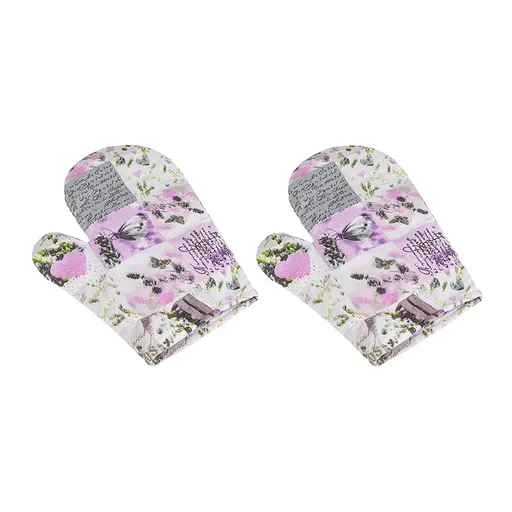 Bellatex Kuchynská chňapka Patchwork šedá, 28 x 18cm, 2 ks