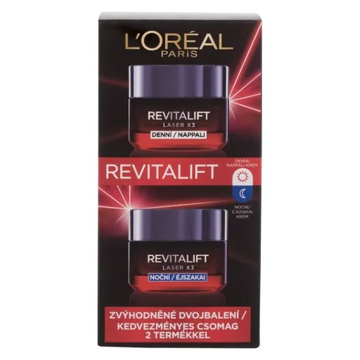 L´ORÉAL Paris Revitalift Laser denný + nočný krém X3 Day Cream 50 ml