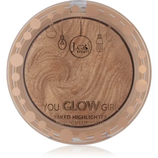 J.Cat Beauty You Glow Girl zapečený rozjasňovač odtieň 102 Twilight 8.5 g