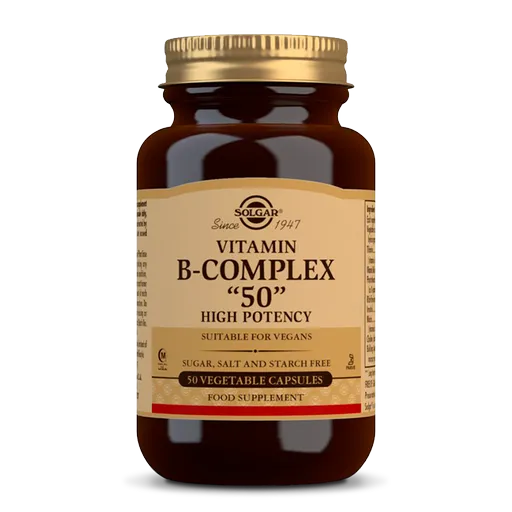 Solgar Vitamín B-komplex "50" 50 kapsúl