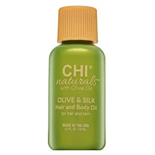 CHI Naturals with Olive Oil Olive & Silk Hair and Body Oil olej na vlasy a telo 15 ml