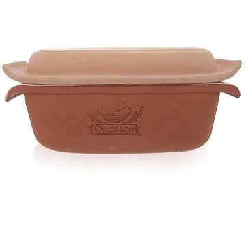 Forma keramika obdĺžnik CHLIEB 33 × 16 cm veko (120031)