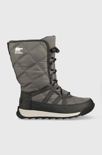 Snehule Sorel Whitney Ii Tall Lace šedá farba