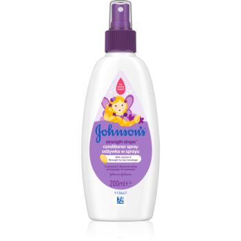 Johnson's® Strenght Drops posilňujúci kondicionér pre deti v spreji 200 ml